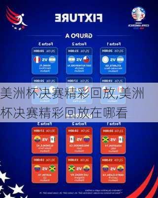 美洲杯决赛精彩回放,美洲杯决赛精彩回放在哪看