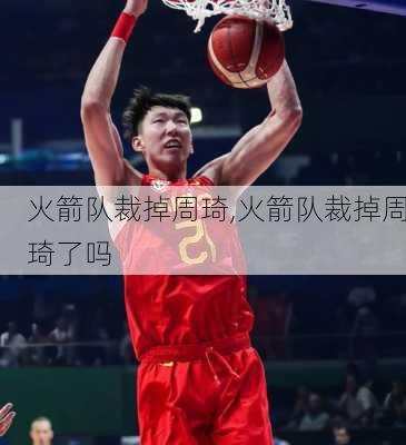 火箭队裁掉周琦,火箭队裁掉周琦了吗
