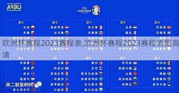 欧洲杯赛程2023赛程表,欧洲杯赛程2023赛程表图高清