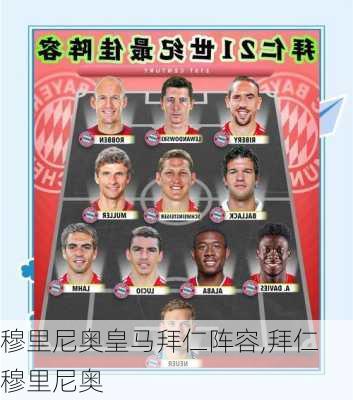 穆里尼奥皇马拜仁阵容,拜仁 穆里尼奥