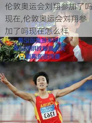 伦敦奥运会刘翔参加了吗现在,伦敦奥运会刘翔参加了吗现在怎么样