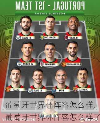 葡萄牙世界杯阵容怎么样,葡萄牙世界杯阵容怎么样了