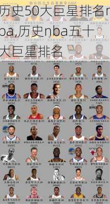 历史50大巨星排名nba,历史nba五十大巨星排名