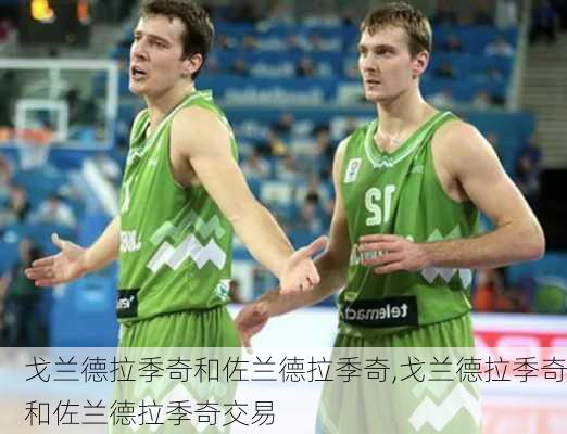 戈兰德拉季奇和佐兰德拉季奇,戈兰德拉季奇和佐兰德拉季奇交易