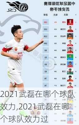 2021武磊在哪个球队效力,2021武磊在哪个球队效力过
