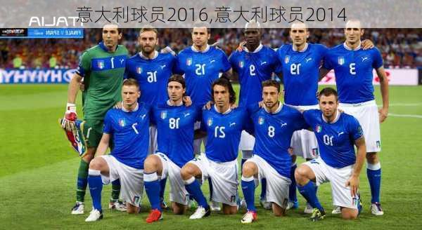 意大利球员2016,意大利球员2014