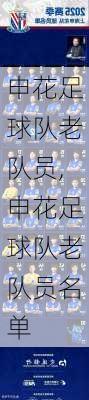 申花足球队老队员,申花足球队老队员名单