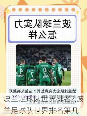 波兰足球队世界排名?,波兰足球队世界排名第几