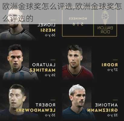 欧洲金球奖怎么评选,欧洲金球奖怎么评选的