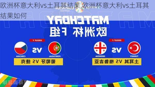 欧洲杯意大利vs土耳其结果,欧洲杯意大利vs土耳其结果如何