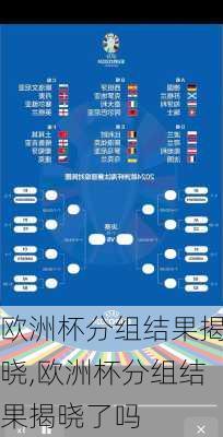 欧洲杯分组结果揭晓,欧洲杯分组结果揭晓了吗