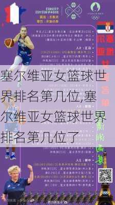 塞尔维亚女篮球世界排名第几位,塞尔维亚女篮球世界排名第几位了