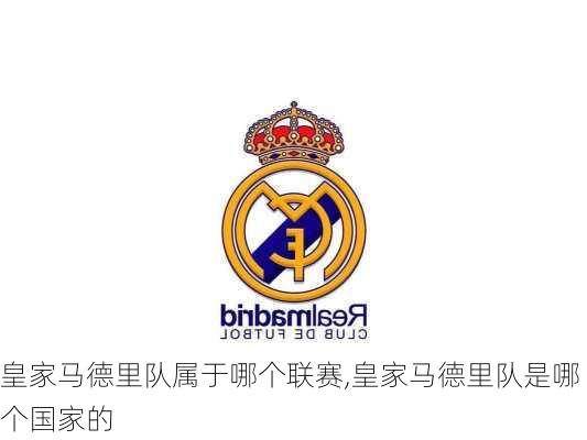 皇家马德里队属于哪个联赛,皇家马德里队是哪个国家的