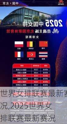 世界女排联赛最新赛况,2025世界女排联赛最新赛况
