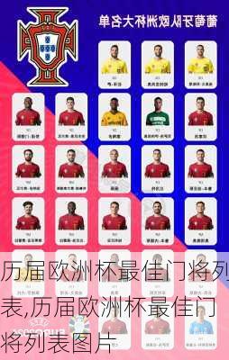 历届欧洲杯最佳门将列表,历届欧洲杯最佳门将列表图片