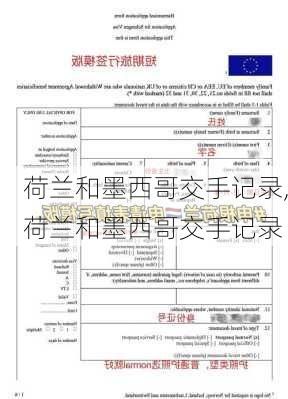 荷兰和墨西哥交手记录,荷兰和墨西哥交手记录