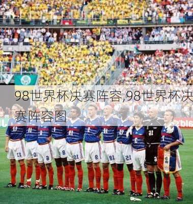 98世界杯决赛阵容,98世界杯决赛阵容图