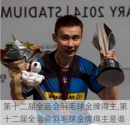 第十二届全运会羽毛球金牌得主,第十二届全运会羽毛球金牌得主是谁