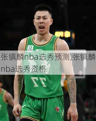 张镇麟nba选秀预测,张镇麟nba选秀资格