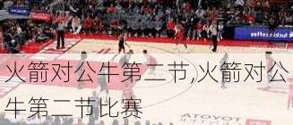 火箭对公牛第二节,火箭对公牛第二节比赛
