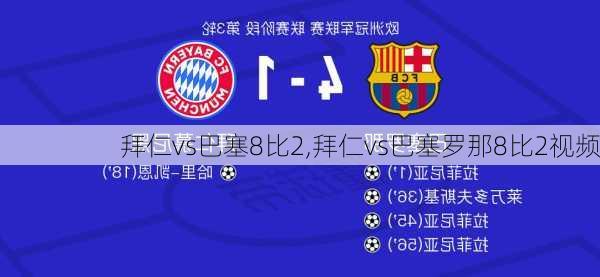 拜仁vs巴塞8比2,拜仁vs巴塞罗那8比2视频