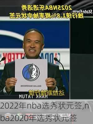 2022年nba选秀状元签,nba2020年选秀状元签