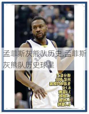 孟菲斯灰熊队历史,孟菲斯灰熊队历史球星