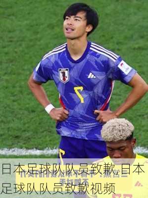 日本足球队队员致歉,日本足球队队员致歉视频