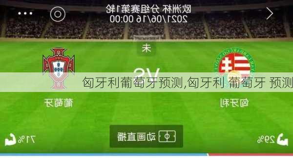 匈牙利葡萄牙预测,匈牙利 葡萄牙 预测
