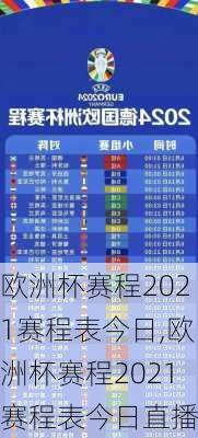 欧洲杯赛程2021赛程表今日,欧洲杯赛程2021赛程表今日直播