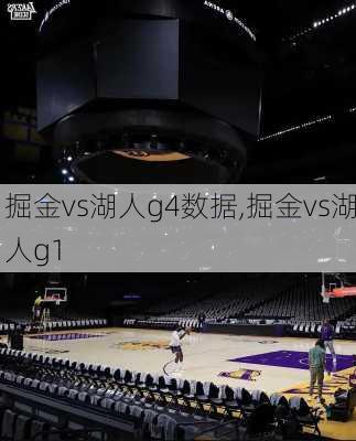 掘金vs湖人g4数据,掘金vs湖人g1