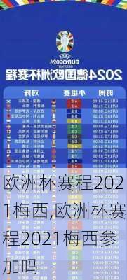 欧洲杯赛程2021梅西,欧洲杯赛程2021梅西参加吗