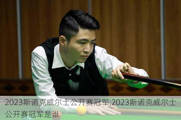 2023斯诺克威尔士公开赛冠军,2023斯诺克威尔士公开赛冠军是谁