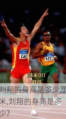刘翔的身高是多少厘米,刘翔的身高是多少?
