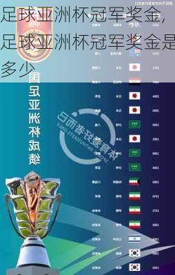 足球亚洲杯冠军奖金,足球亚洲杯冠军奖金是多少