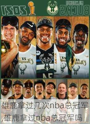 雄鹿拿过几次nba总冠军,雄鹿拿过nba总冠军吗
