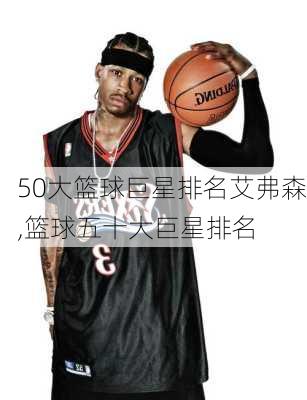 50大篮球巨星排名艾弗森,篮球五十大巨星排名