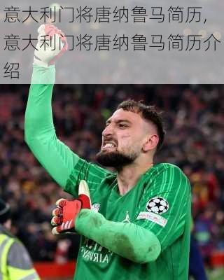 意大利门将唐纳鲁马简历,意大利门将唐纳鲁马简历介绍