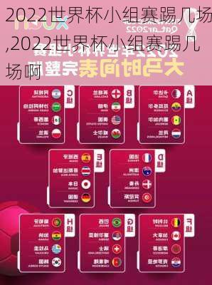 2022世界杯小组赛踢几场,2022世界杯小组赛踢几场啊