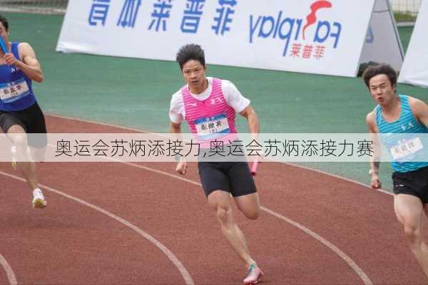 奥运会苏炳添接力,奥运会苏炳添接力赛
