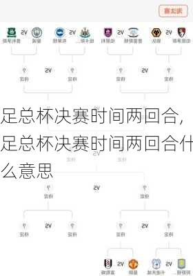 足总杯决赛时间两回合,足总杯决赛时间两回合什么意思