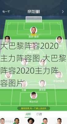 大巴黎阵容2020主力阵容图,大巴黎阵容2020主力阵容图片