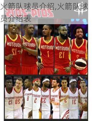 火箭队球员介绍,火箭队球员介绍表