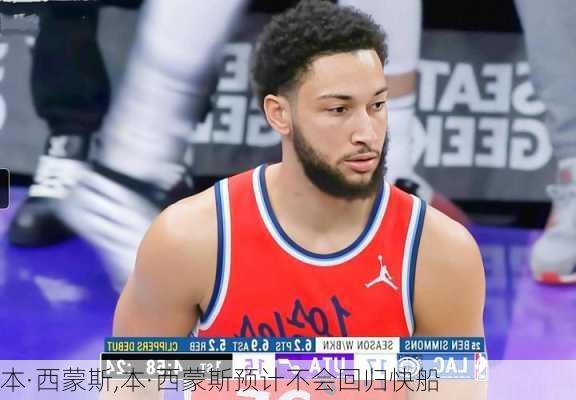 本·西蒙斯,本·西蒙斯预计不会回归快船