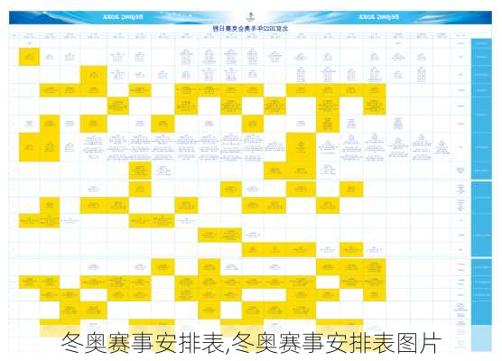 冬奥赛事安排表,冬奥赛事安排表图片