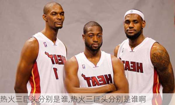 热火三巨头分别是谁,热火三巨头分别是谁啊